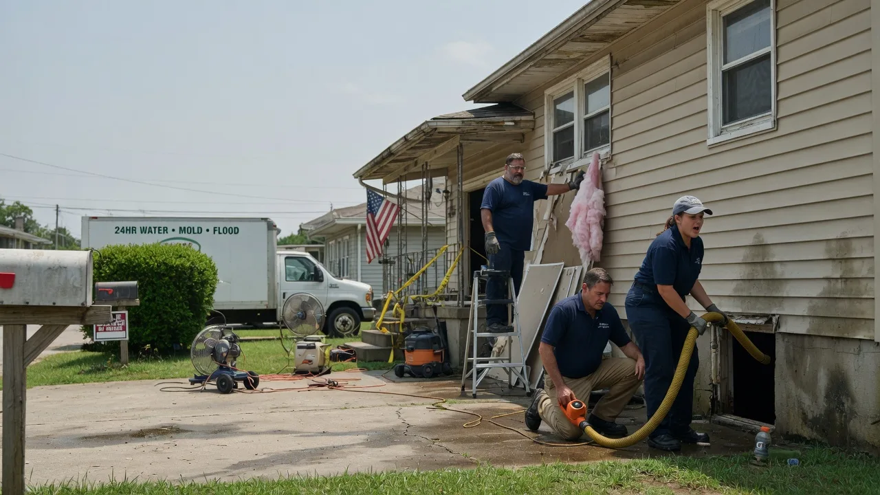 Water Damage Repair in Independence, LA near me